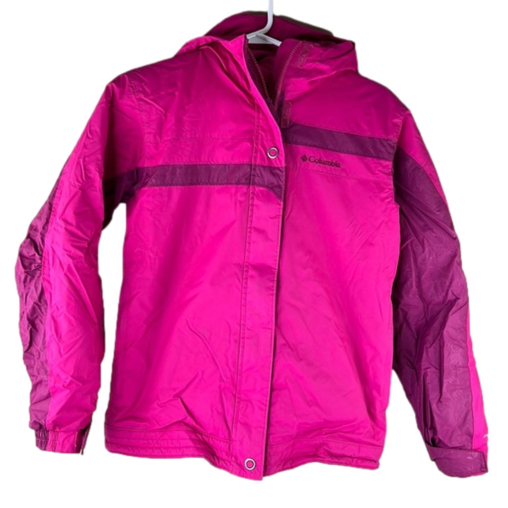 𝅺Youth Columbia Hooded Winter Ski  Jacket